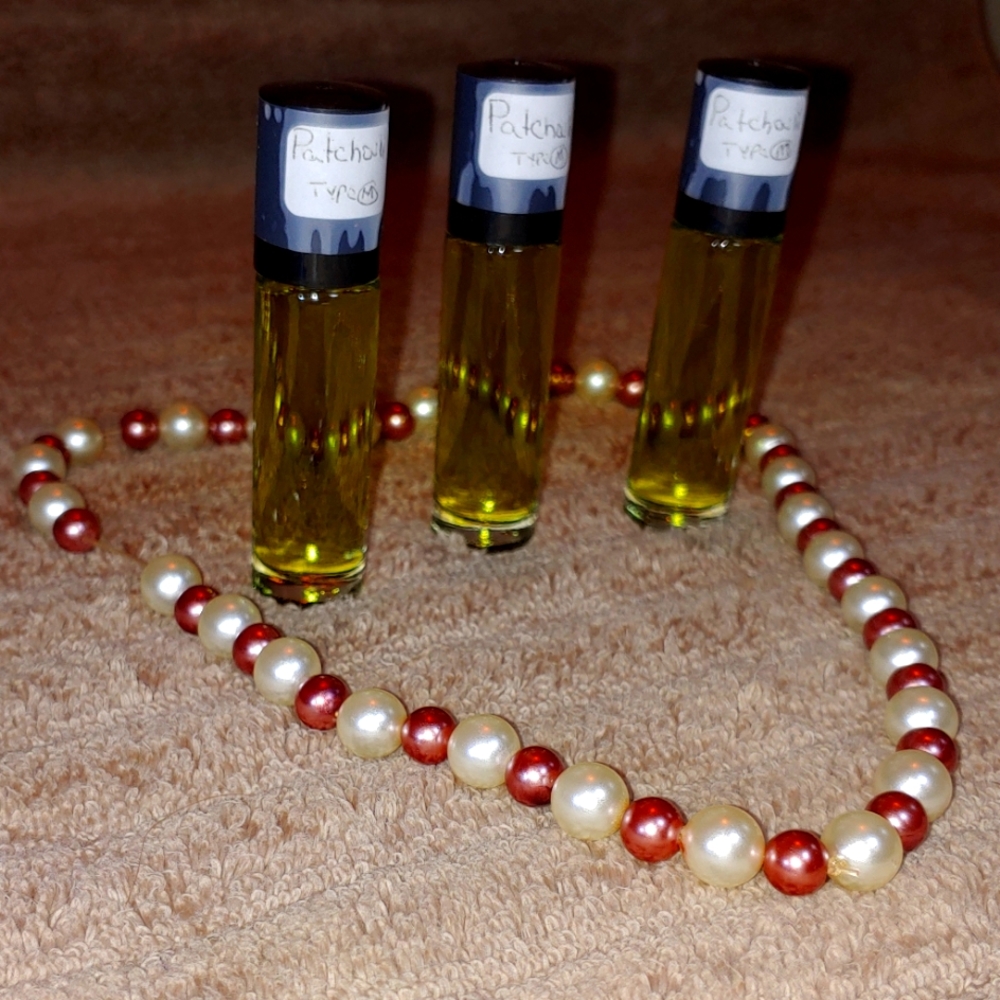 Patchouli (M) Type - 1/3 oz. Scented Body Oil (3pk) - Picture 11 of 12